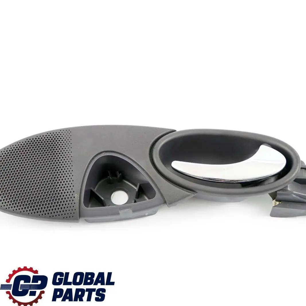 Interior Tirador Puerta Trasera Derecha Gris para Mercedes W168 con número de pieza A1687600661 Mercedes W168 Interior Tirador Puerta Trasera Derecha Gris - SKU A1687600661 - Número de pieza A1687600661