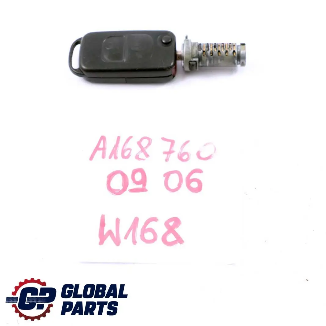  Mercedes-Benz A-Class W168 Radio Remote Alarm Key Fob Button Lock - SKU A1687600906 - Part number A1687600906