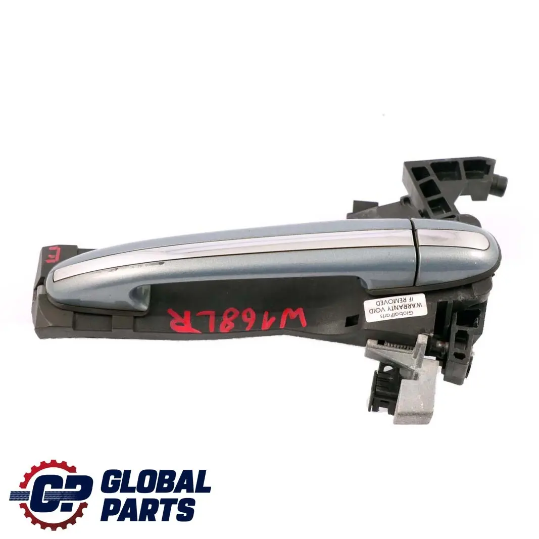 Mercedes-Benz A-Class W168 Rear Left Door N/S Handle Cumulus Grey - 757 to with Part number A1687601534 Mercedes-Benz A-Class W168 Rear Left Door N/S Handle Cumulus Grey - 757 - SKU A1687601534-CUG - Part number A1687601534