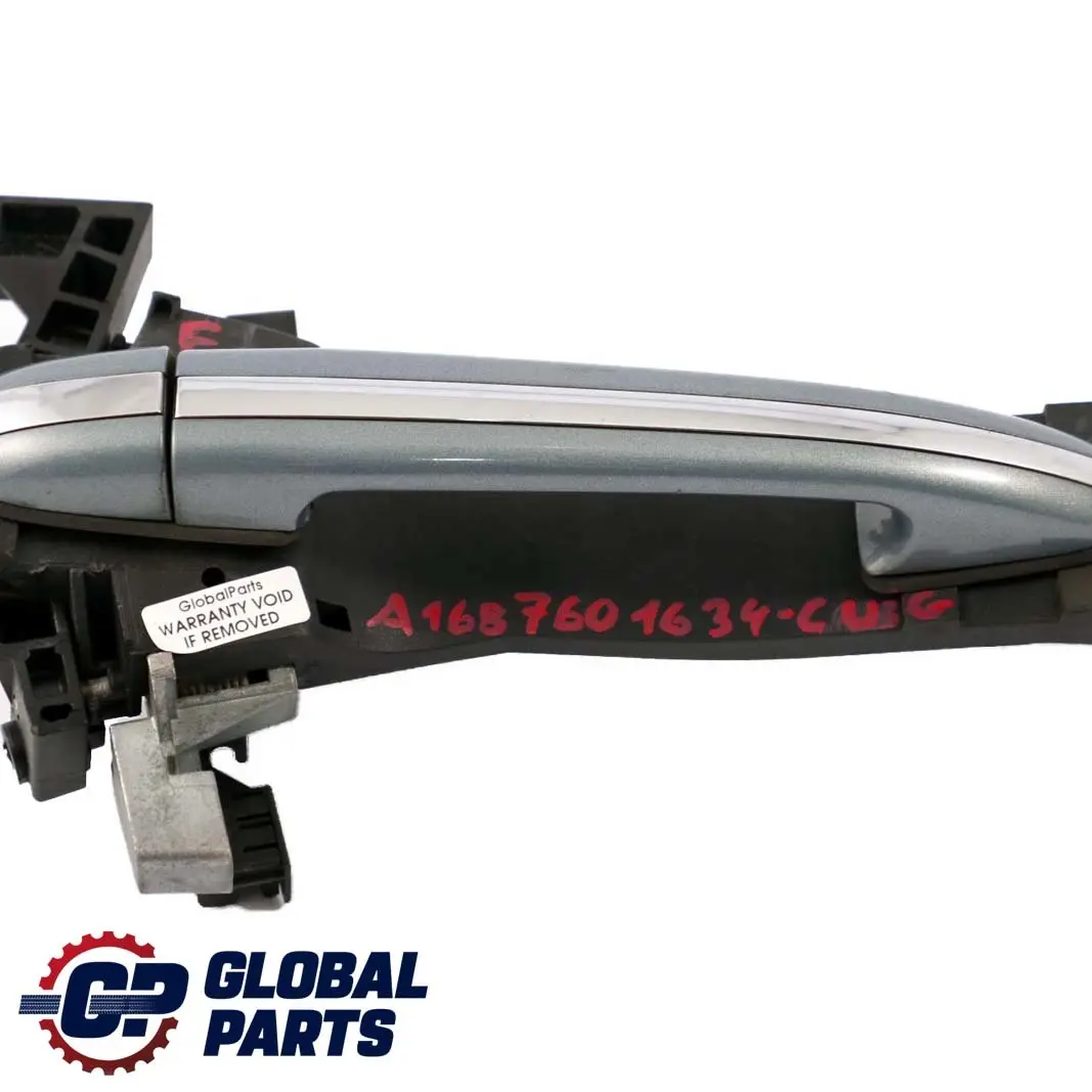  Mercedes-Benz W168 Porte Arriere Droite Poignee Kumulusgrau - 757 - SKU A1687601634-CUG - Numéro de pièce A1687601634