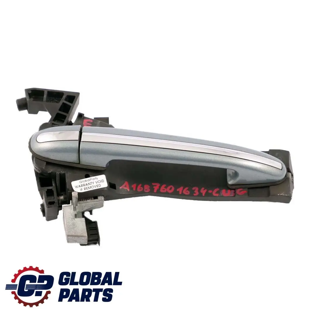 Mercedes Benz a Class W168 Portiera Posteriore Destra Manico Grigio Cumulo - 757 - SKU A1687601634-CUG - Numero di parte A1687601634