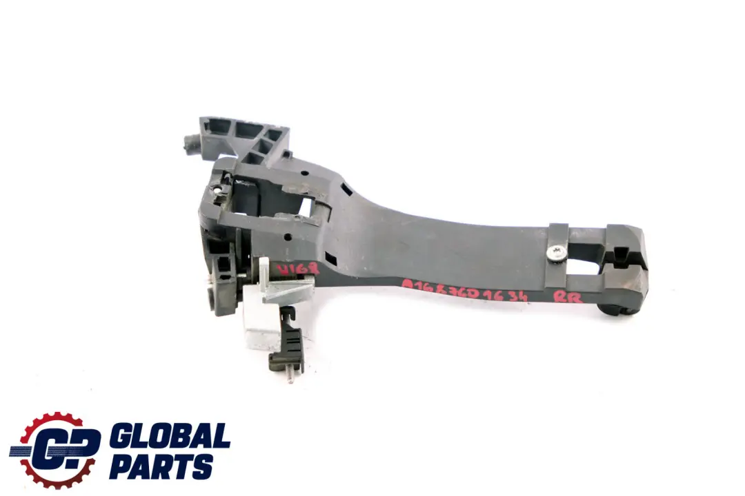 Benz A Class W168 Rear Right Door O/S Handle Bracket Bearing Clamp to Mercedes with Part number A1687601634 Mercedes Benz A Class W168 Rear Right Door O/S Handle Bracket Bearing Clamp - SKU A1687601634 - Part number A1687601634