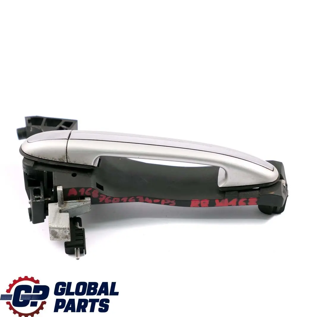 Mercedes-Benz W168 Portiera Posteriore Destra Manico Polar Argento 761 per con numero di parte A1687601634 Mercedes-Benz W168 Portiera Posteriore Destra Manico Polar Argento 761 - SKU A1687601634-PS - Numero di parte A1687601634