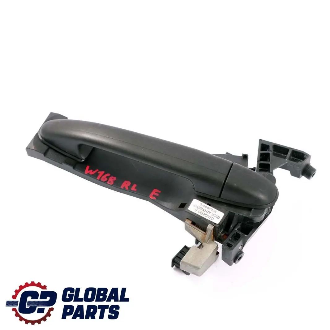 Puerta Trasera Izquierda Tirador Negro Imprimado para Mercedes W168 con número de pieza A1687660001 Mercedes W168 Puerta Trasera Izquierda Tirador Negro Imprimado - SKU A1687660001 - Número de pieza A1687660001