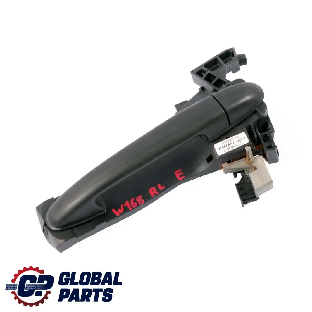 Puerta Trasera Izquierda Tirador Negro Imprimado para Mercedes W168 con número de pieza A1687660001 Mercedes W168 Puerta Trasera Izquierda Tirador Negro Imprimado - SKU A1687660001 - Número de pieza A1687660001