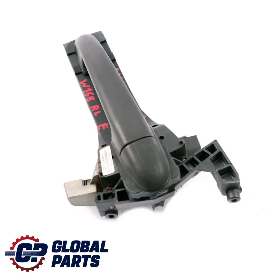 Puerta Trasera Izquierda Tirador Negro Imprimado para Mercedes W168 con número de pieza A1687660001 Mercedes W168 Puerta Trasera Izquierda Tirador Negro Imprimado - SKU A1687660001 - Número de pieza A1687660001