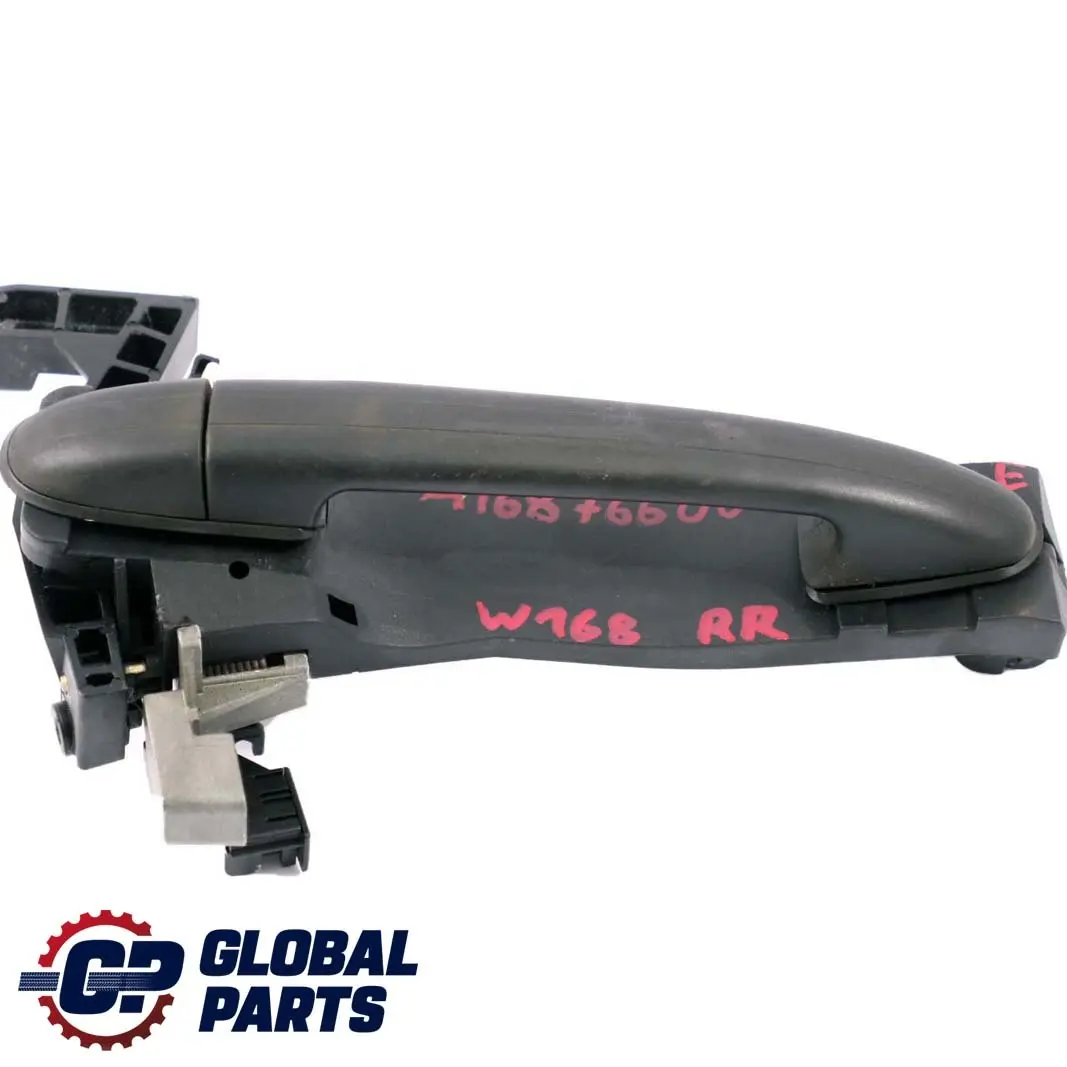 Mercedes-Benz A-Class W168 Rear Right Door O/S Handle Primed Black to with Part number A1687660001 Mercedes-Benz A-Class W168 Rear Right Door O/S Handle Primed Black - SKU A1687660001-1 - Part number A1687660001