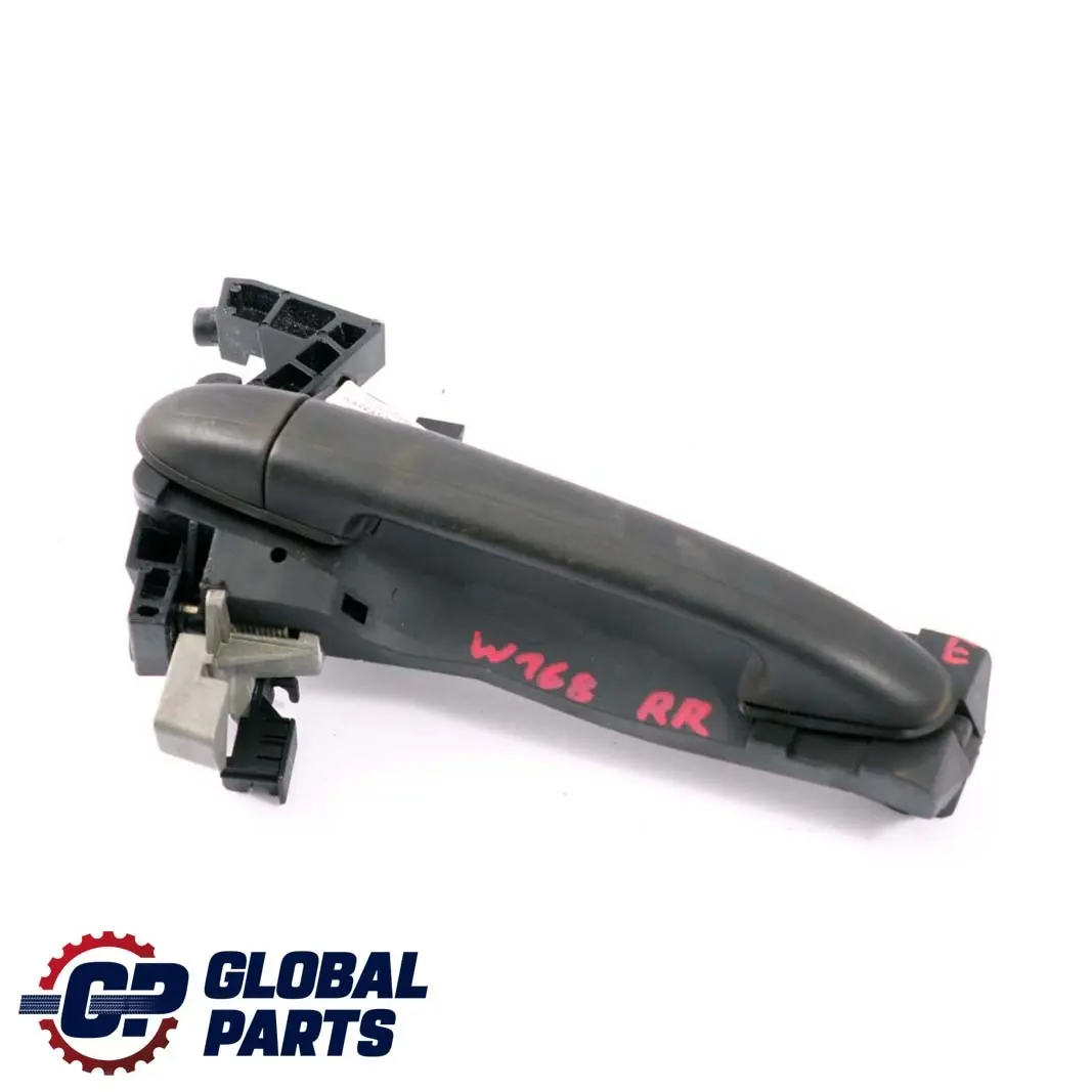 Puerta Trasera Derecha Tirador Negro Imprimado para Mercedes W168 con número de pieza A1687660001 Mercedes W168 Puerta Trasera Derecha Tirador Negro Imprimado - SKU A1687660001-1 - Número de pieza A1687660001
