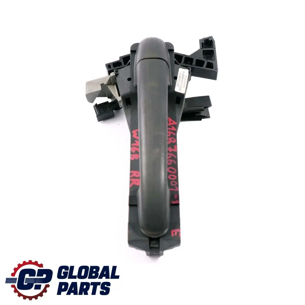 Mercedes-Benz A-Class W168 Rear Right Door O/S Handle Primed Black to with Part number A1687660001 Mercedes-Benz A-Class W168 Rear Right Door O/S Handle Primed Black - SKU A1687660001-1 - Part number A1687660001