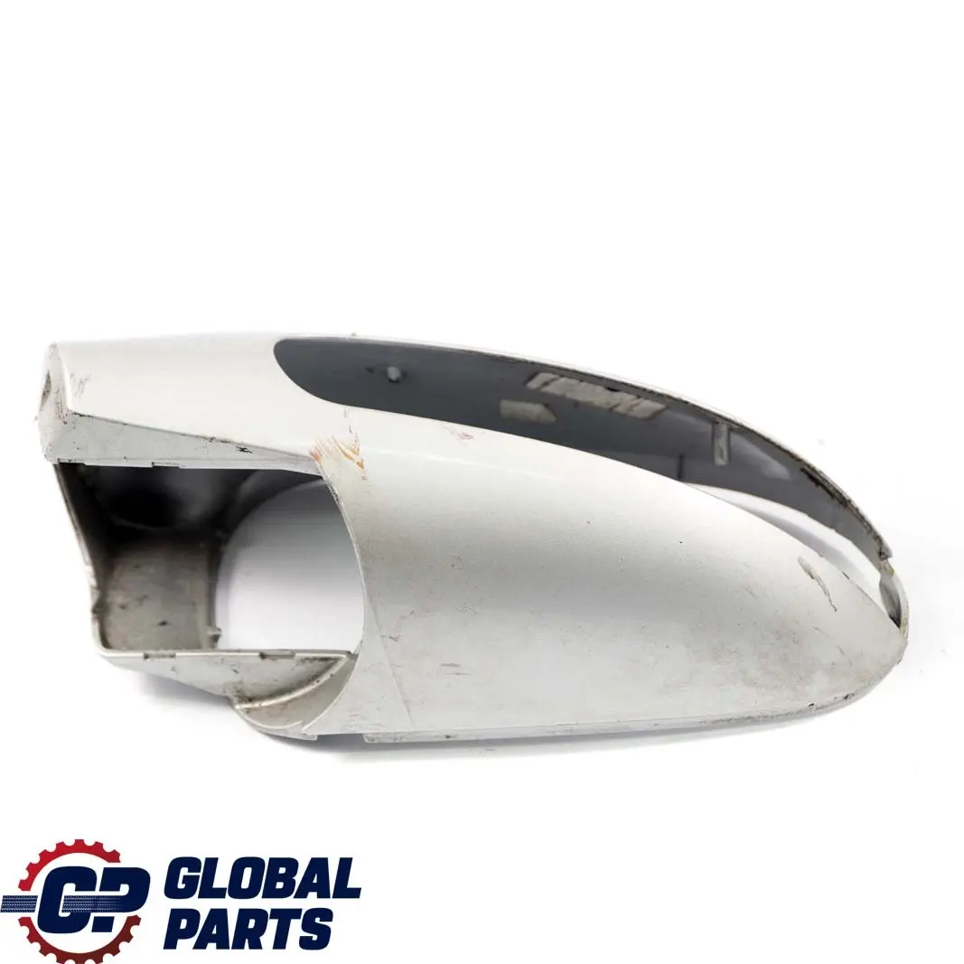  Mercedes-Benz A W168 Spiegel Links Verkleidung Abdeckung Polar Silver Silber - SKU A1688100364-PS - Teilenummer A1688100364
