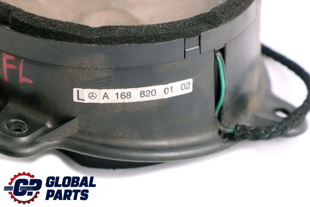 Mercedes-Benz A-Class W168 Front Left N/S Door Loudspeaker Speaker to with Part number A1688200102 Mercedes-Benz A-Class W168 Front Left N/S Door Loudspeaker Speaker - SKU A1688200102 - Part number A1688200102