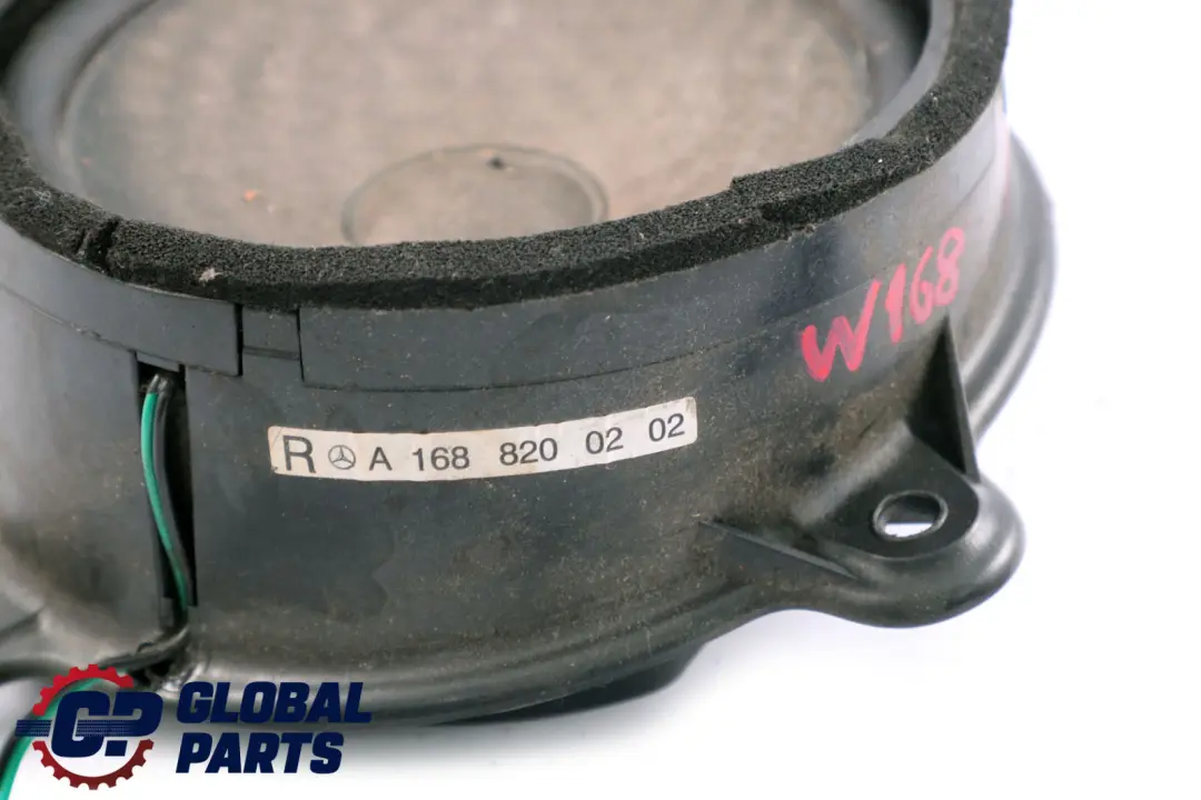 Mercedes-Benz A-Class W168 Front Right O/S Door Loudspeaker Speaker to with Part number A1688200202 Mercedes-Benz A-Class W168 Front Right O/S Door Loudspeaker Speaker - SKU A1688200202 - Part number A1688200202