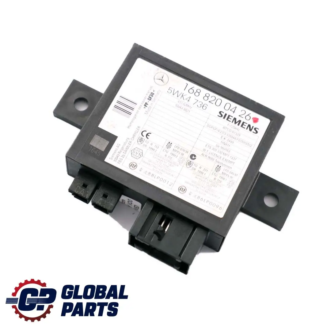 Mercedes Benz A Klasse W168 Wegfahrsperre Steuergerät Modul ECU - SKU A1688200426-1 - Teilenummer A1688200426