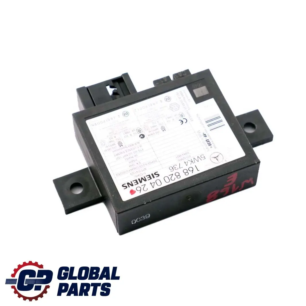 Modulo De Unidad De Control del Inmovilizador ECU para Mercedes W168 con número de pieza A1688200426 Mercedes W168 Modulo De Unidad De Control del Inmovilizador ECU - SKU A1688200426-1 - Número de pieza A1688200426