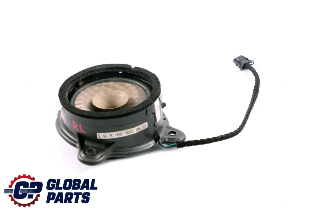  Mercedes-Benz A-Class W168 Rear Left N/S Door Loudspeaker Speaker - SKU A1688200502 - Part number A1688200502
