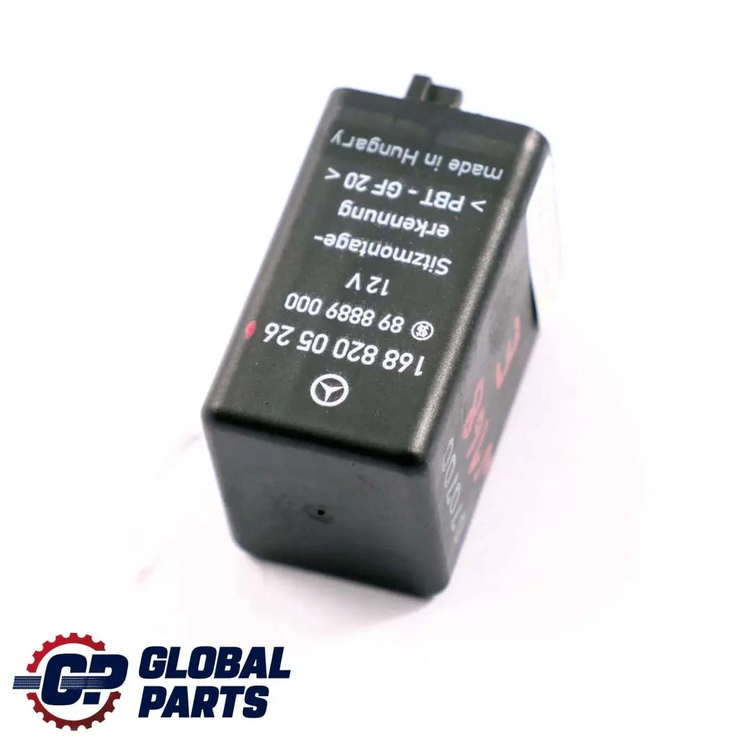 Mercedes-Benz A-Klasse W168 Sitzmontage Erkennung Sensor Relais für mit Teilenummer A1688200526 Mercedes-Benz A-Klasse W168 Sitzmontage Erkennung Sensor Relais - SKU A1688200526 - Teilenummer A1688200526