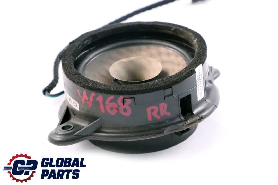 Mercedes-Benz Clase A W168 Puerta Trasera Derecha Altavoz para con número de pieza A1688200602 Mercedes-Benz Clase A W168 Puerta Trasera Derecha Altavoz - SKU A1688200602 - Número de pieza A1688200602
