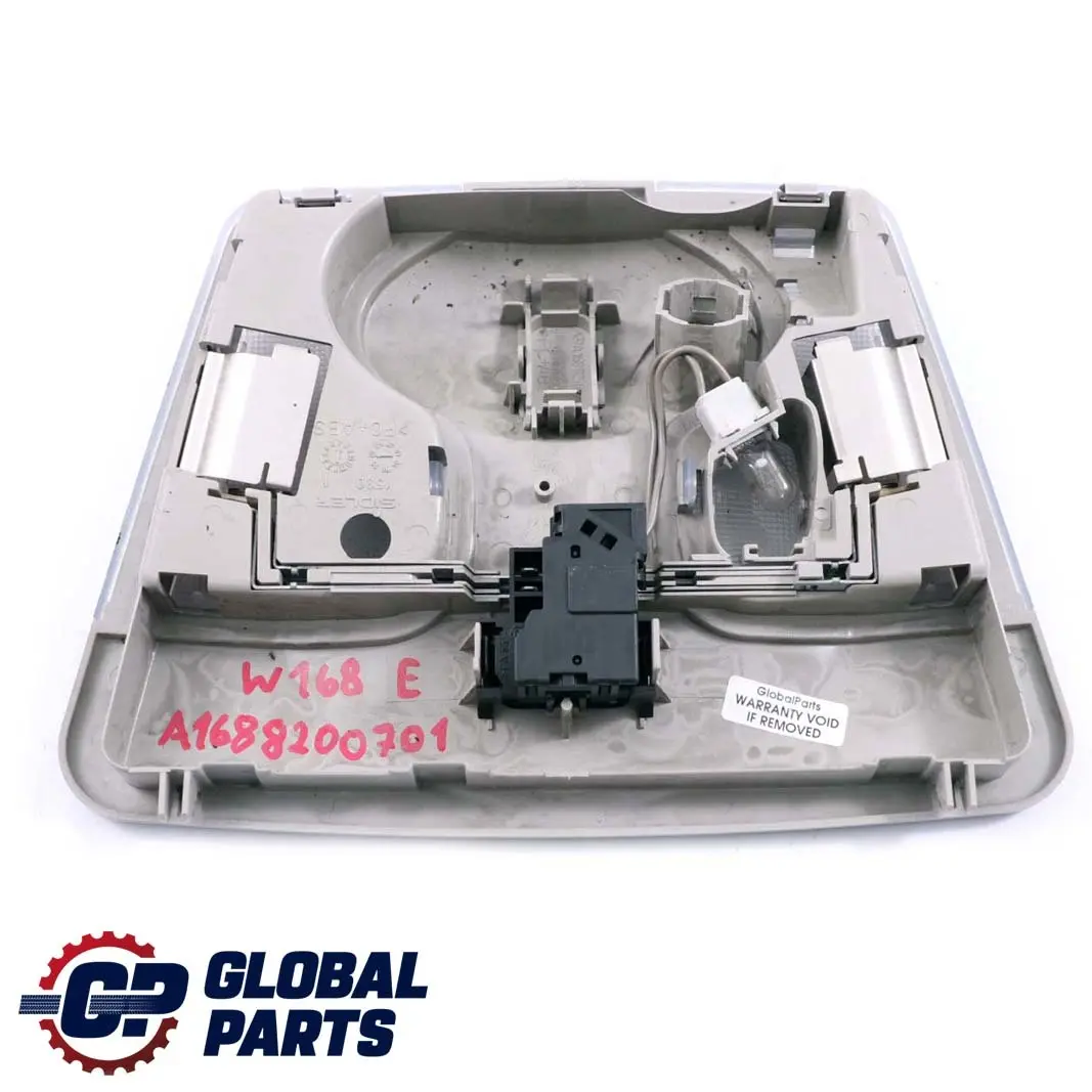 Oświetlenie Podsufitki do Mercedes W168 o numerze A1688200701 Mercedes W168 Oświetlenie Podsufitki - SKU A1688200701 - Numer Części A1688200701