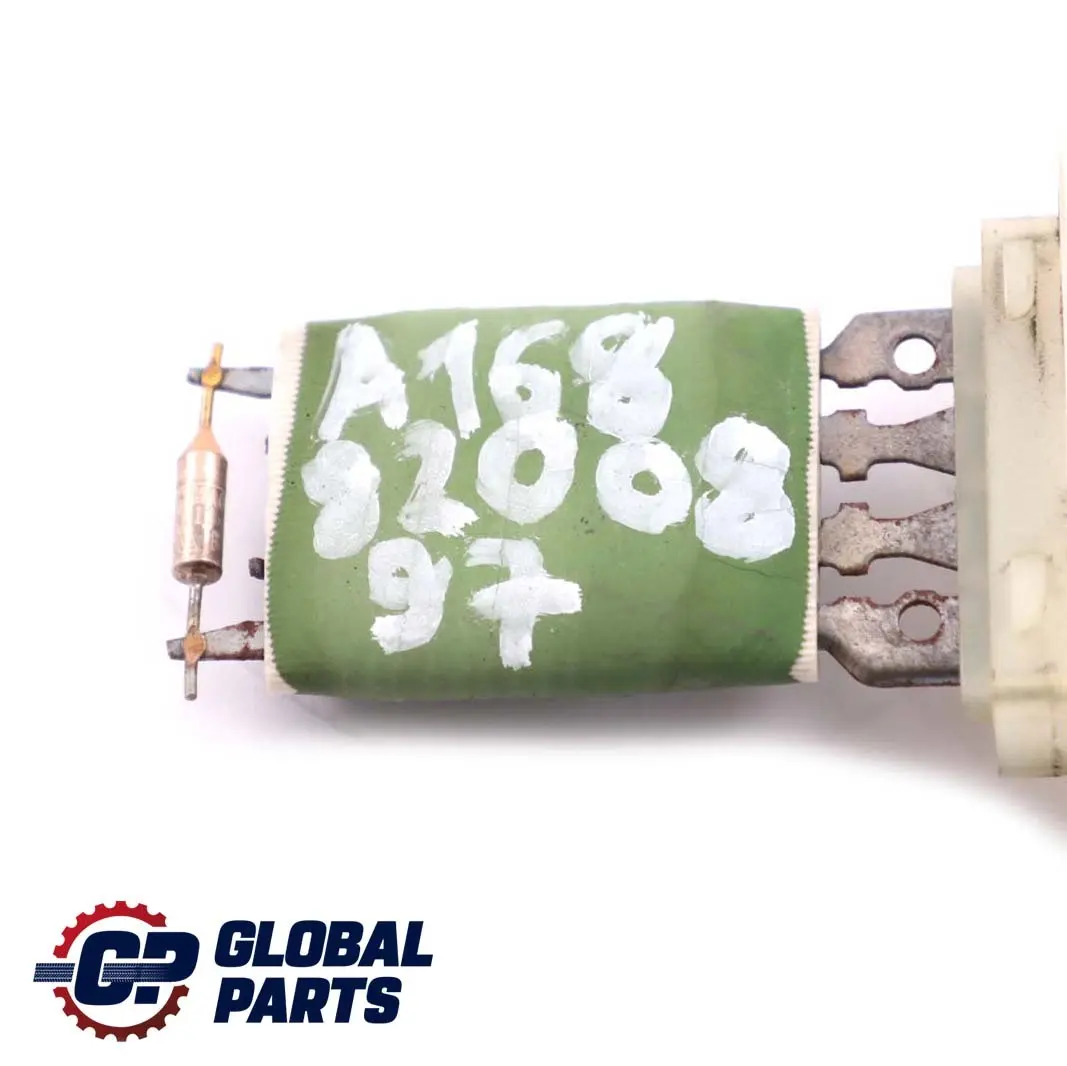 Resistor del calentador del motor del soplador para Mercedes W168 con número de pieza A1688200897 Mercedes W168 Resistor del calentador del motor del soplador - SKU A1688200897 - Número de pieza A1688200897