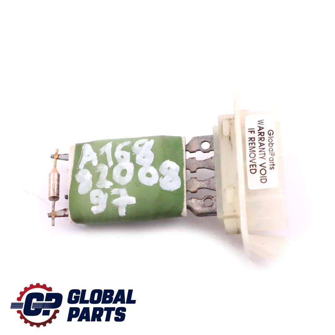 Resistor del calentador del motor del soplador para Mercedes W168 con número de pieza A1688200897 Mercedes W168 Resistor del calentador del motor del soplador - SKU A1688200897 - Número de pieza A1688200897