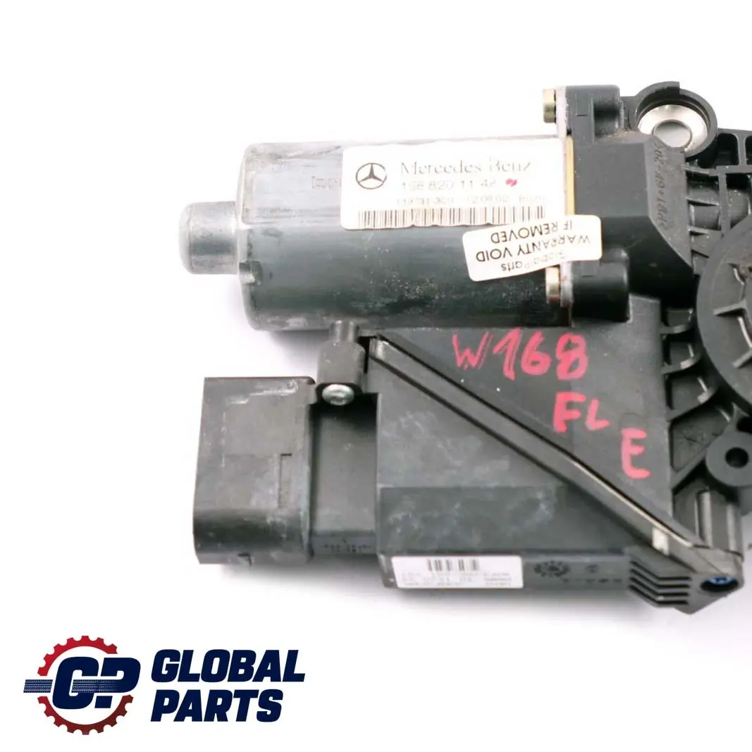 Mercedes-Benz A-Class W168 Front Left Door N/S Window Lifter Motor to with Part number A1688201142 Mercedes-Benz A-Class W168 Front Left Door N/S Window Lifter Motor - SKU A1688201142 - Part number A1688201142