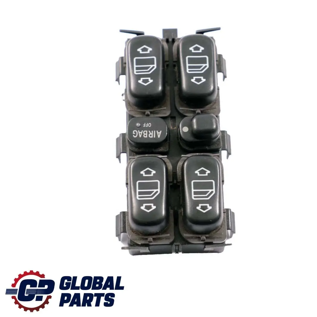 Interrupteur régulateur de fenêtre électrique côté conducteur pour Mercedes W168 à propos du numéro de pièce A1688202810 Mercedes W168 Interrupteur régulateur de fenêtre électrique côté conducteur - SKU A1688202810 - Numéro de pièce A1688202810