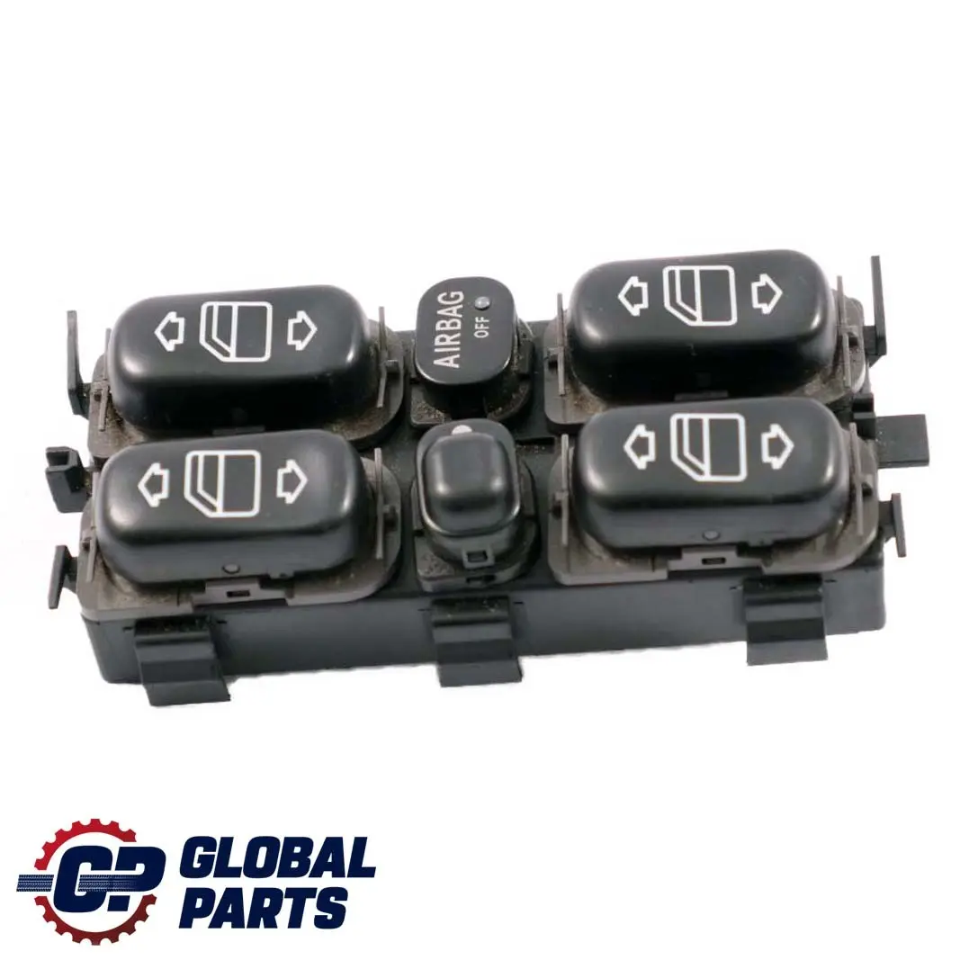 Interrupteur régulateur de fenêtre électrique côté conducteur pour Mercedes W168 à propos du numéro de pièce A1688202810 Mercedes W168 Interrupteur régulateur de fenêtre électrique côté conducteur - SKU A1688202810 - Numéro de pièce A1688202810