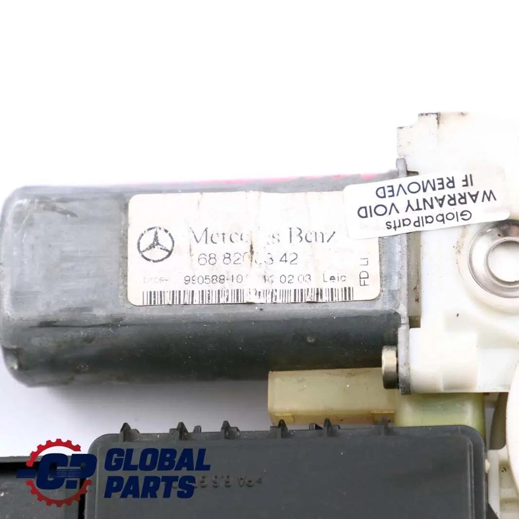  Mercedes-Benz A-Class W168 Rear Left Door N/S Window Lifter Motor - SKU A1688203342 - Part number A1688203342
