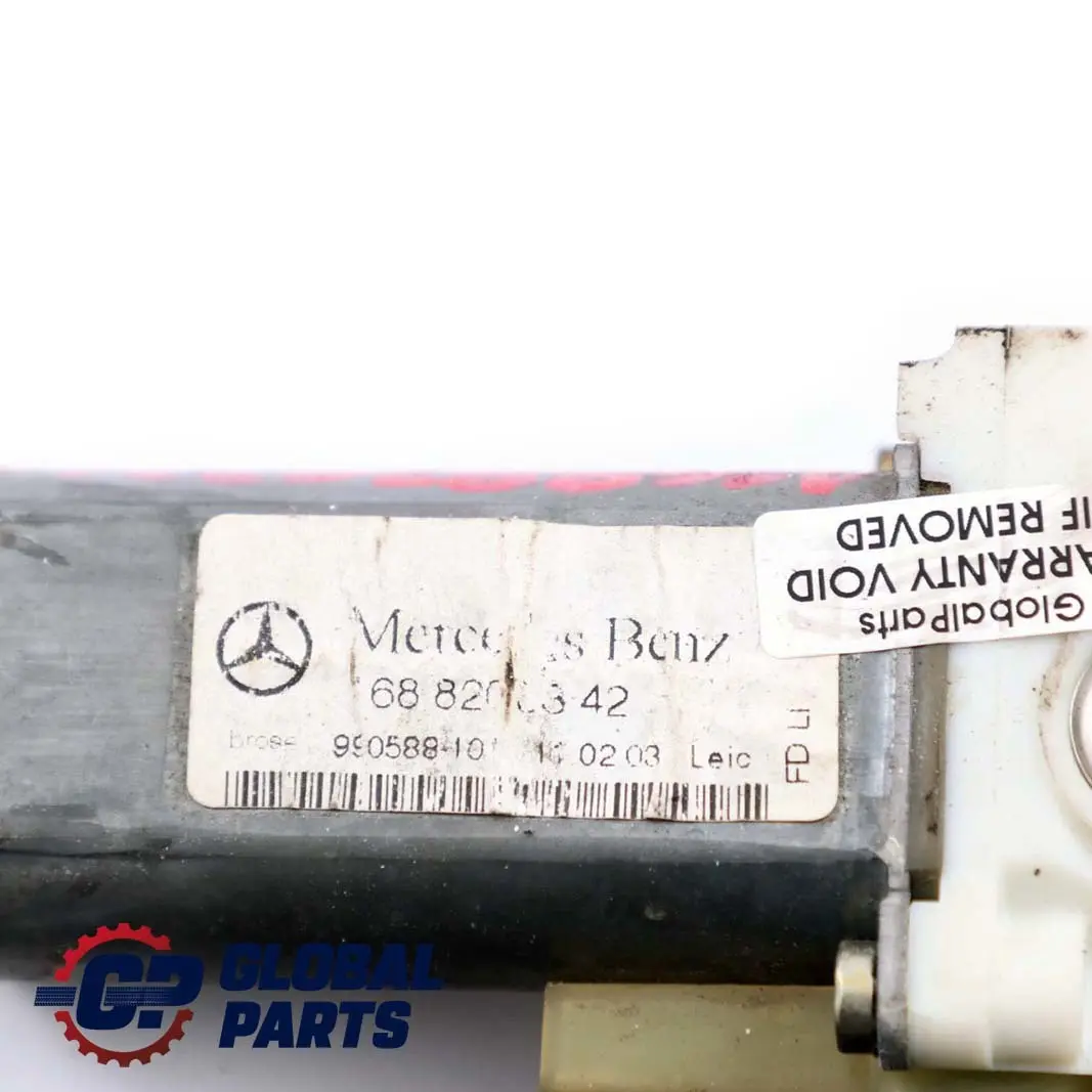  Mercedes-Benz A-Class W168 Rear Left Door N/S Window Lifter Motor - SKU A1688203342 - Part number A1688203342