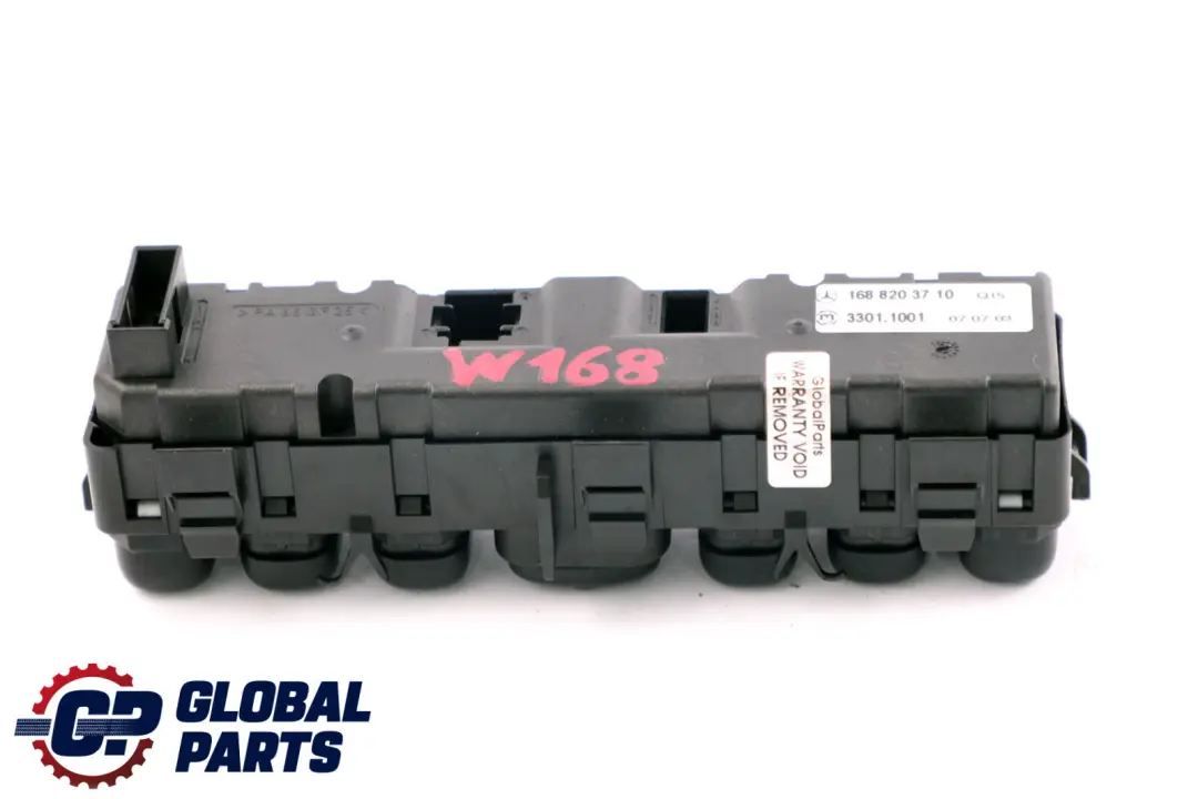 Mercedes-Benz A-Class W168 Multifunctional Control Switch Panel to with Part number A1688203710 Mercedes-Benz A-Class W168 Multifunctional Control Switch Panel - SKU A1688203710 - Part number A1688203710