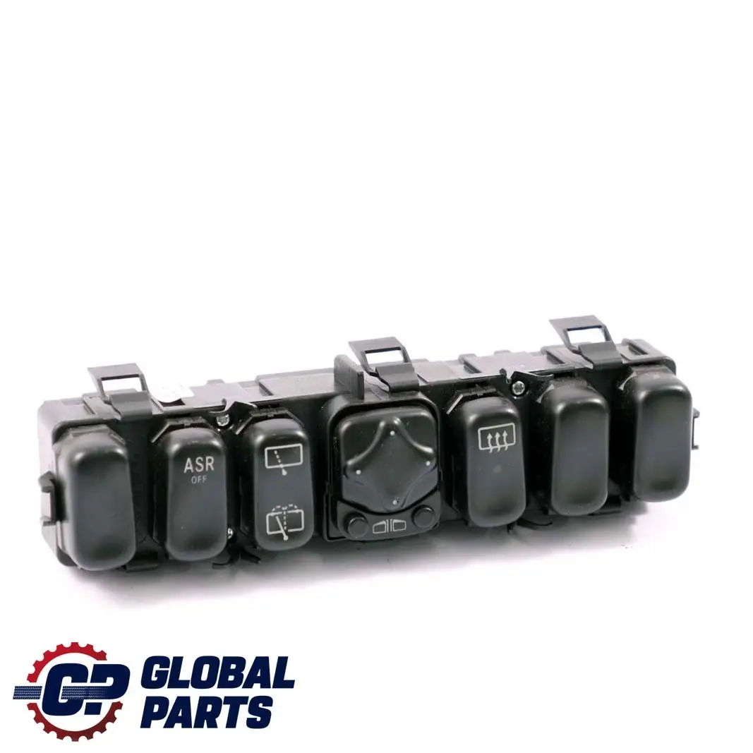 Mercedes-Benz A-Class W168 ASR Off Wiper Heat Switch Control Panel to with Part number A1688203910 Mercedes-Benz A-Class W168 ASR Off Wiper Heat Switch Control Panel - SKU A1688203910 - Part number A1688203910