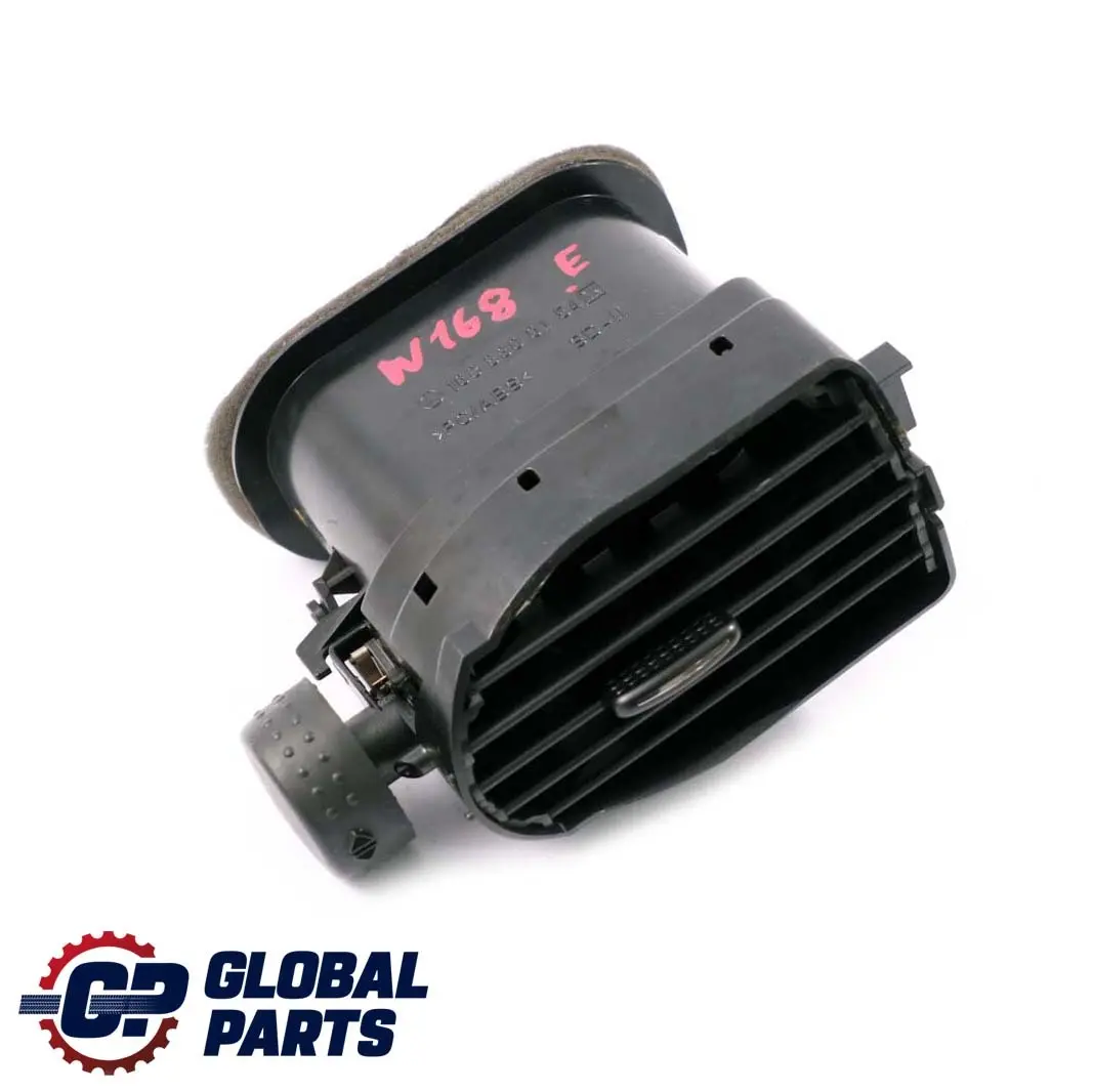 Mercedes-Benz A-Class W168 Dashboard Left N/S Air Vent Nozzle Black - SKU A1688300154 - Part number A1688300154