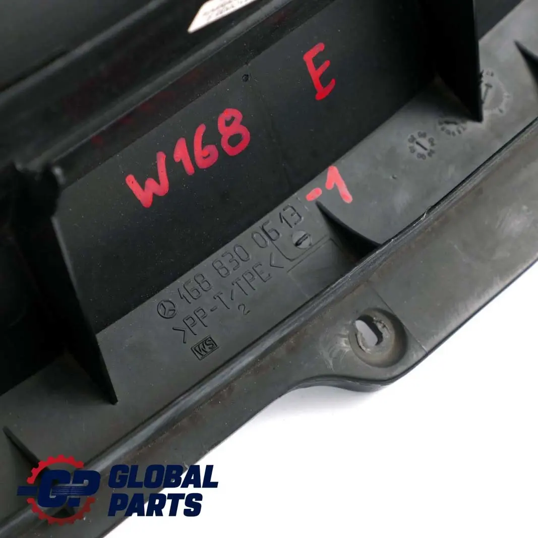  Mercedes-Benz A-Class W168 1 Windscreen Scuttle Panel Wiper Trim - SKU A1688300613-1 - Part number A1688300613