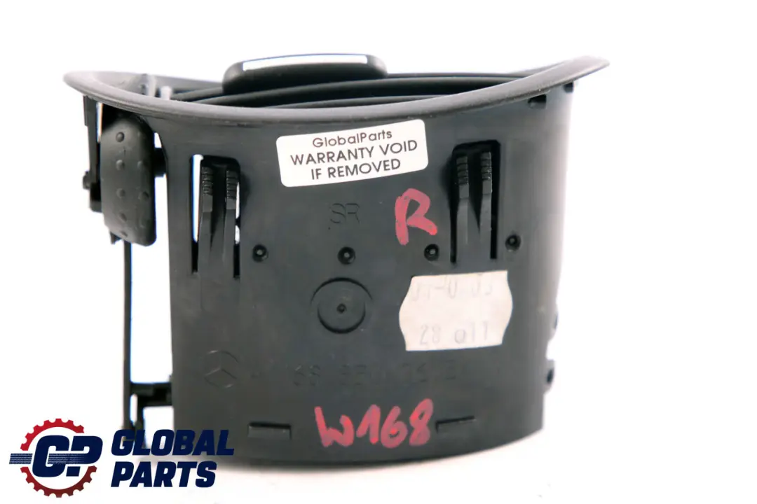 Benz a Class W168 Luftungsgitter Ugello Aria Frontale Dx per Mercedes con numero di parte A1688300654 Mercedes Benz a Class W168 Luftungsgitter Ugello Aria Frontale Dx - SKU A1688300654 - Numero di parte A1688300654