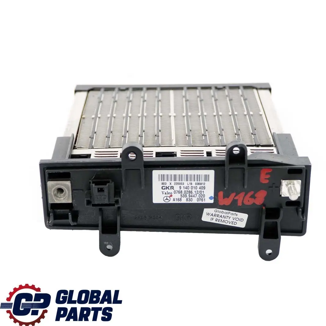 Mercedes-Benz W168 echangeur Chauffage D'Appoint Diesel - SKU A1688300761 - Numéro de pièce A1688300761