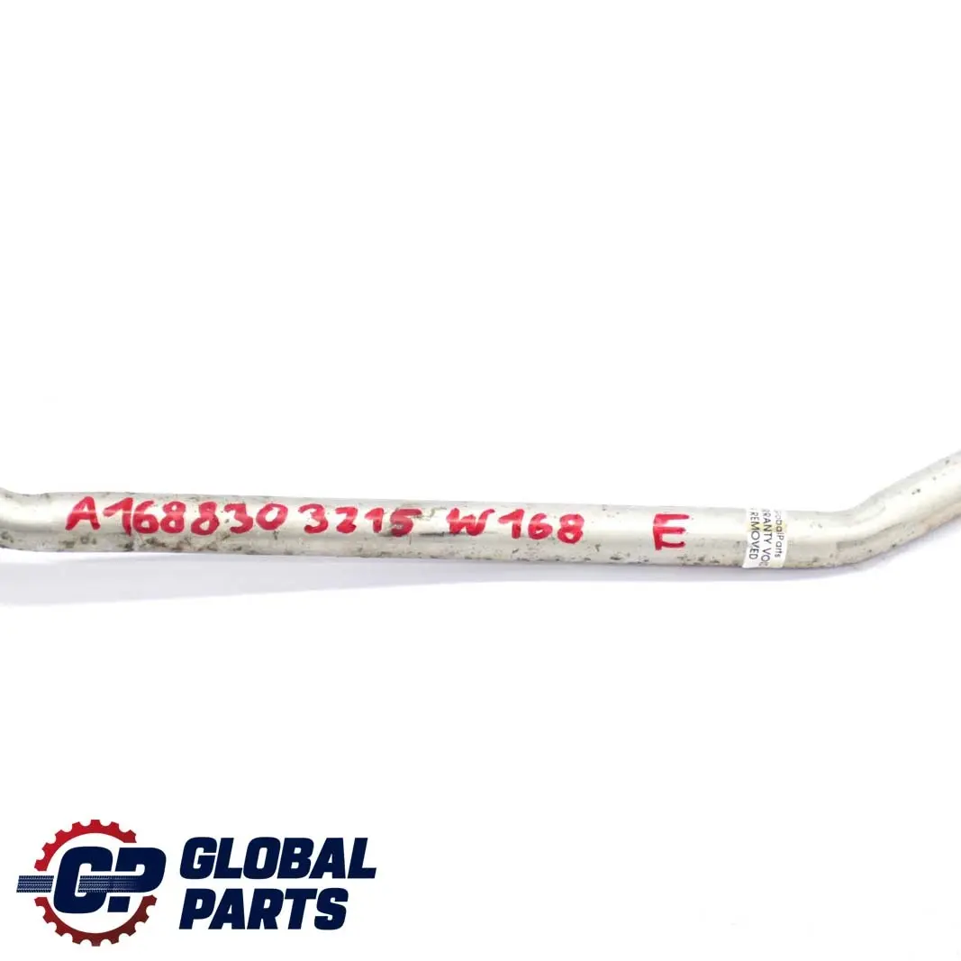 Mercedes-Benz A W168 Air Conditioning Compressor Condenser Pipe to with Part number A1688303215 Mercedes-Benz A W168 Air Conditioning Compressor Condenser Pipe - SKU A1688303215 - Part number A1688303215