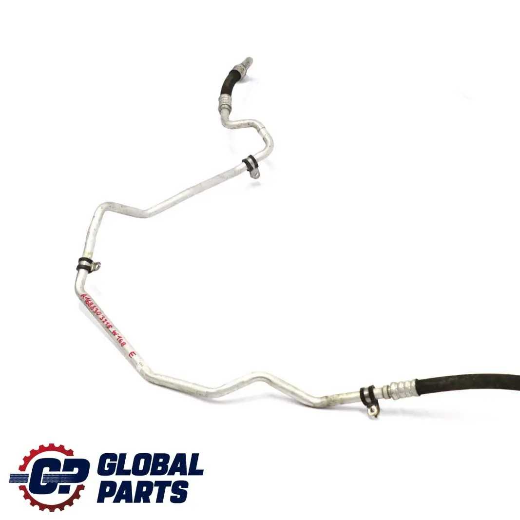Mercedes-Benz A W168 Air Conditioning Compressor Condenser Pipe to with Part number A1688303215 Mercedes-Benz A W168 Air Conditioning Compressor Condenser Pipe - SKU A1688303215 - Part number A1688303215