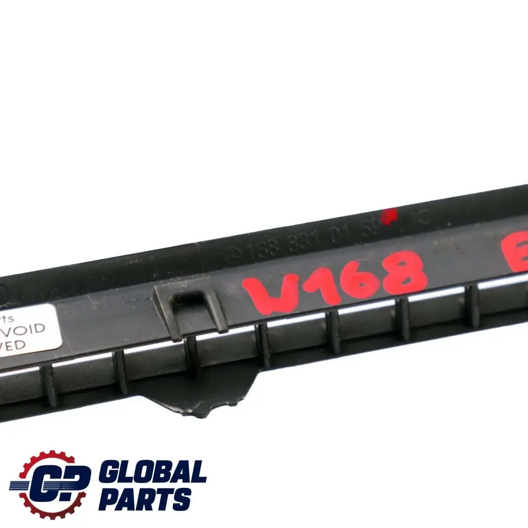 Mercedes A W168 cruscotto superiore sinistro N/S bocchetta aria nero - SKU A1688310159 - Numero di parte A1688310159