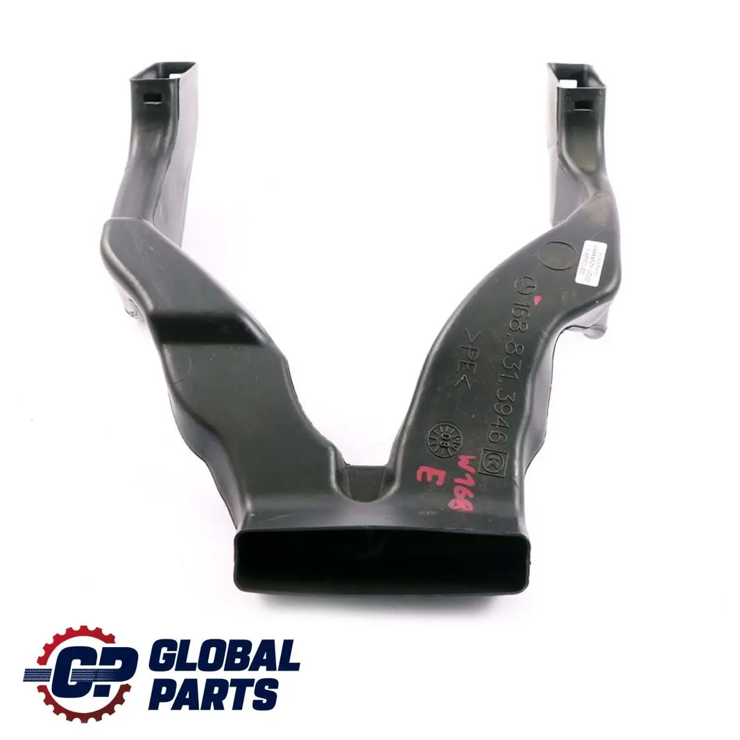 Mercedes-Benz Clase A W168 Tubos De ventilacion Canal A1688313946