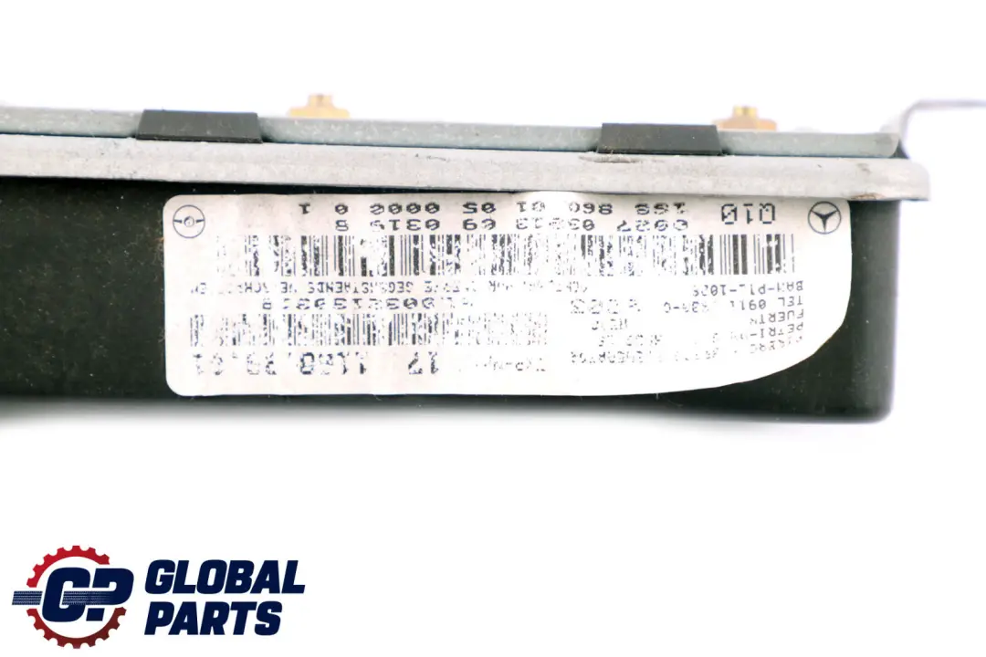 Mercedes-Benz A-Class W168 Front Left N/S Door Airbag Module to with Part number A1688600105 Mercedes-Benz A-Class W168 Front Left N/S Door Airbag Module - SKU A1688600105 - Part number A1688600105