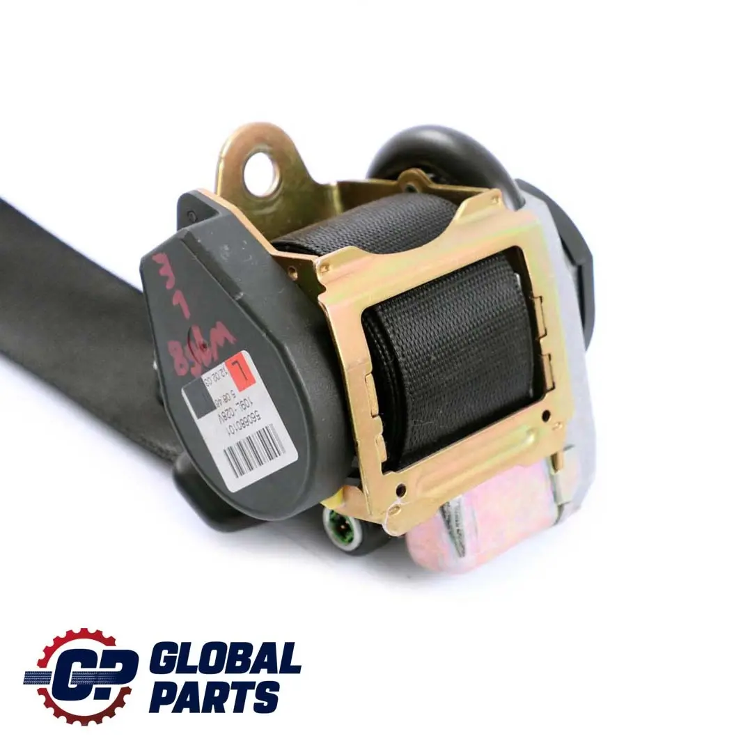 Cinturon De seguridad trasero izquierdo Negro para Mercedes W168 con número de pieza A1688602385 Mercedes W168 Cinturon De seguridad trasero izquierdo Negro - SKU A1688602385 - Número de pieza A1688602385