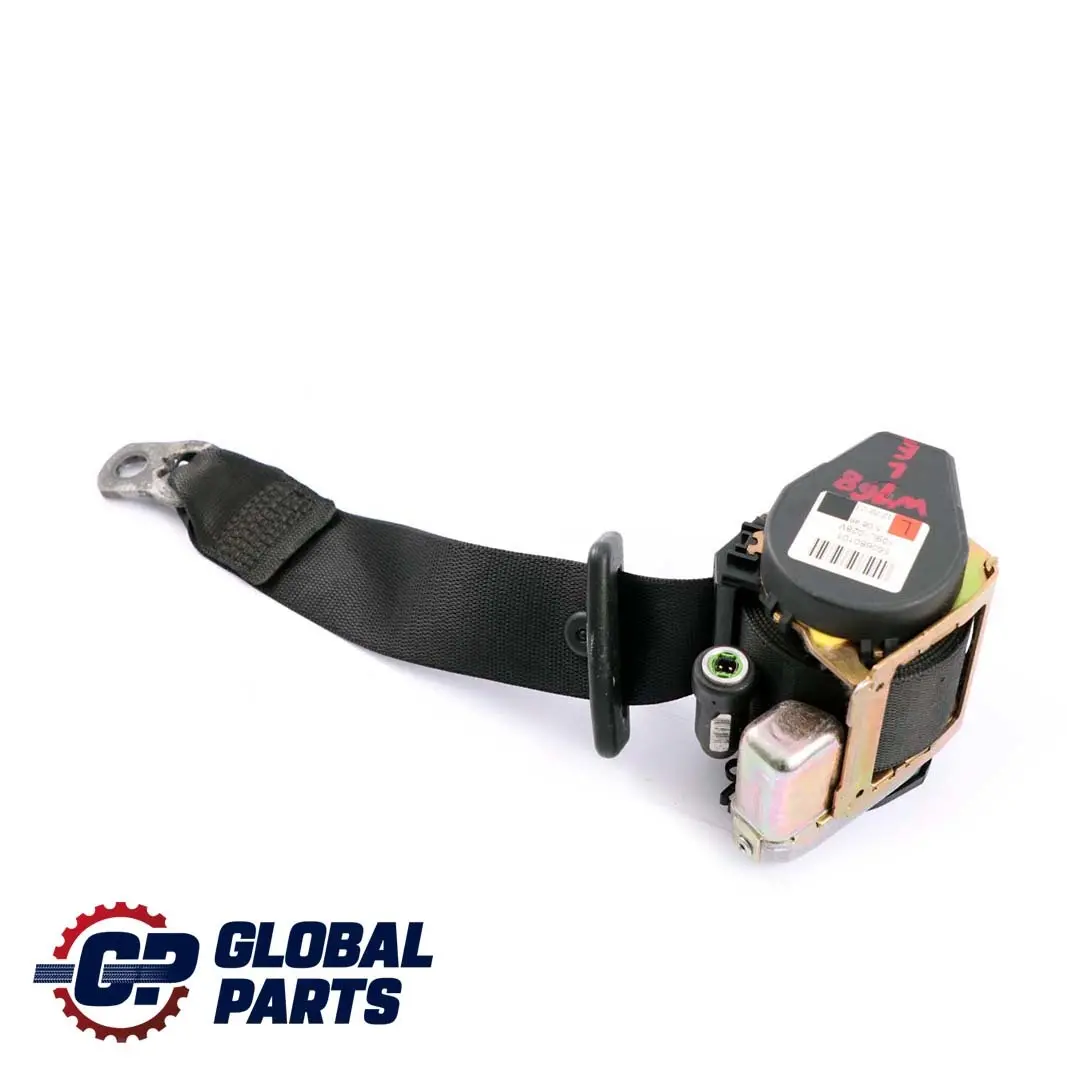 Mercedes W168 Cinturon De seguridad trasero izquierdo Negro - SKU A1688602385 - Número de pieza A1688602385