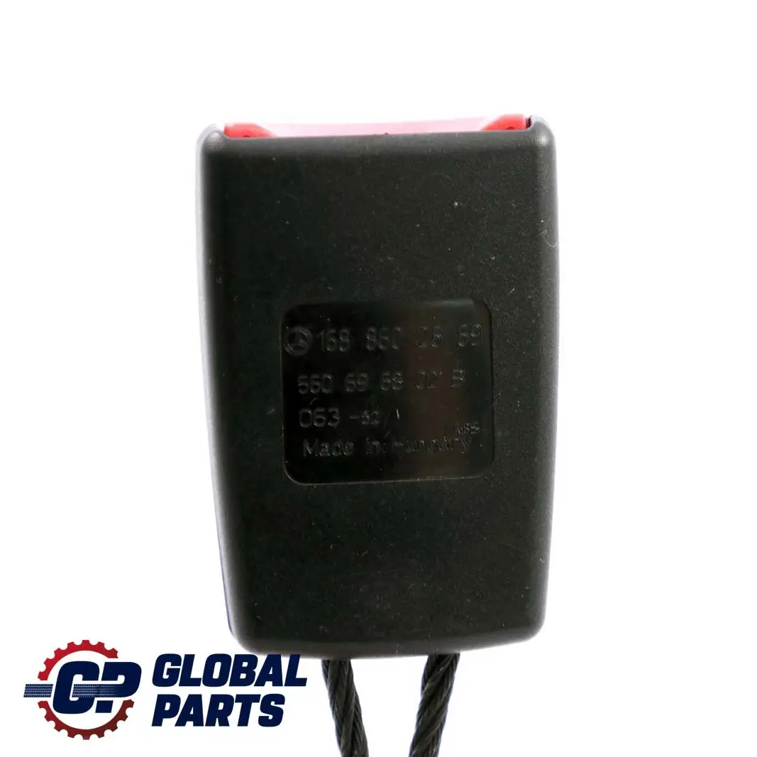 Front Left Right Seat Safety Belt Buckle to Mercedes W168 with Part number A1688602669 Mercedes W168 Front Left Right Seat Safety Belt Buckle - SKU A1688602669 - Part number A1688602669