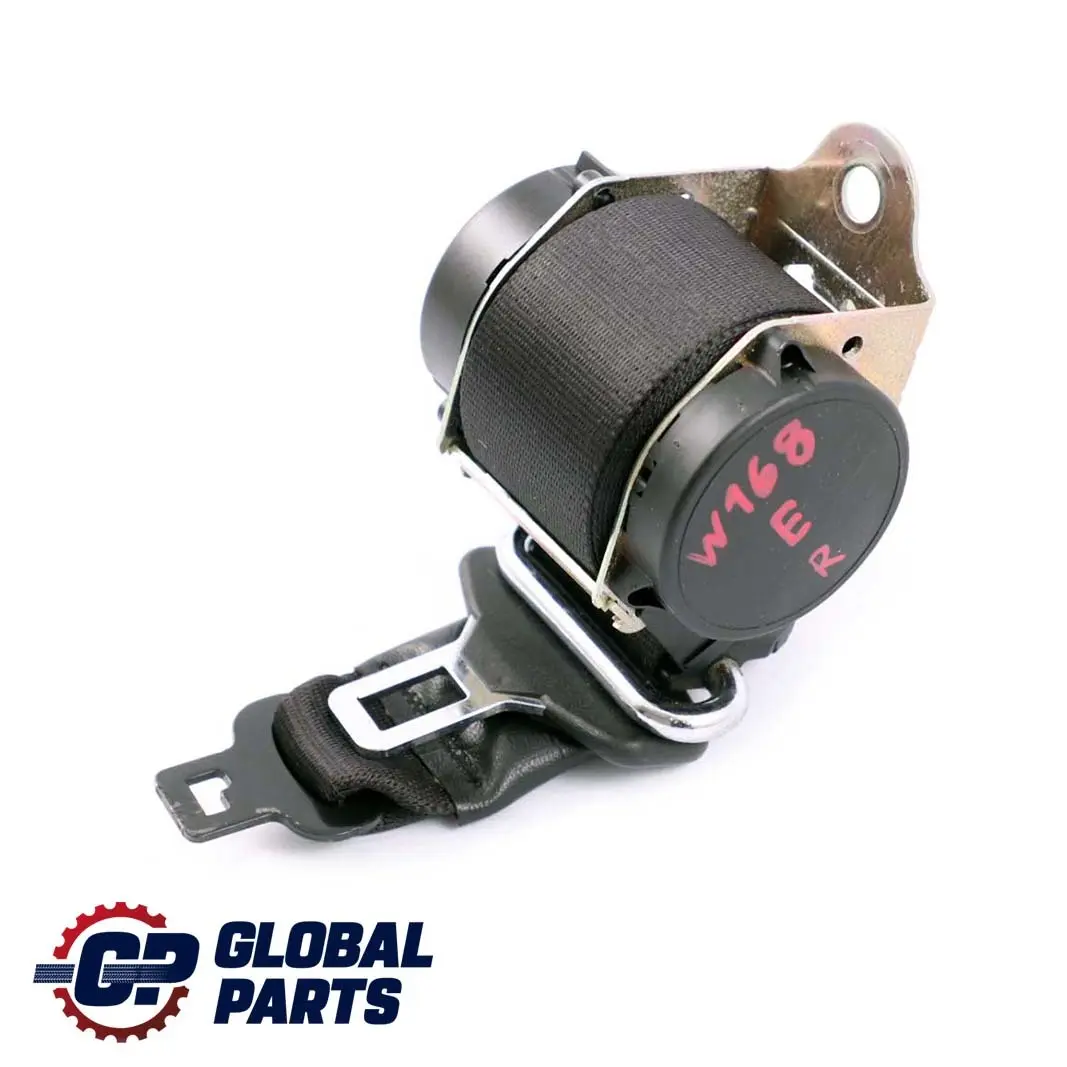 Mercedes W168 Rear Centre Middle Seat Belt Black - SKU A1688604685 - Part number A1688604685