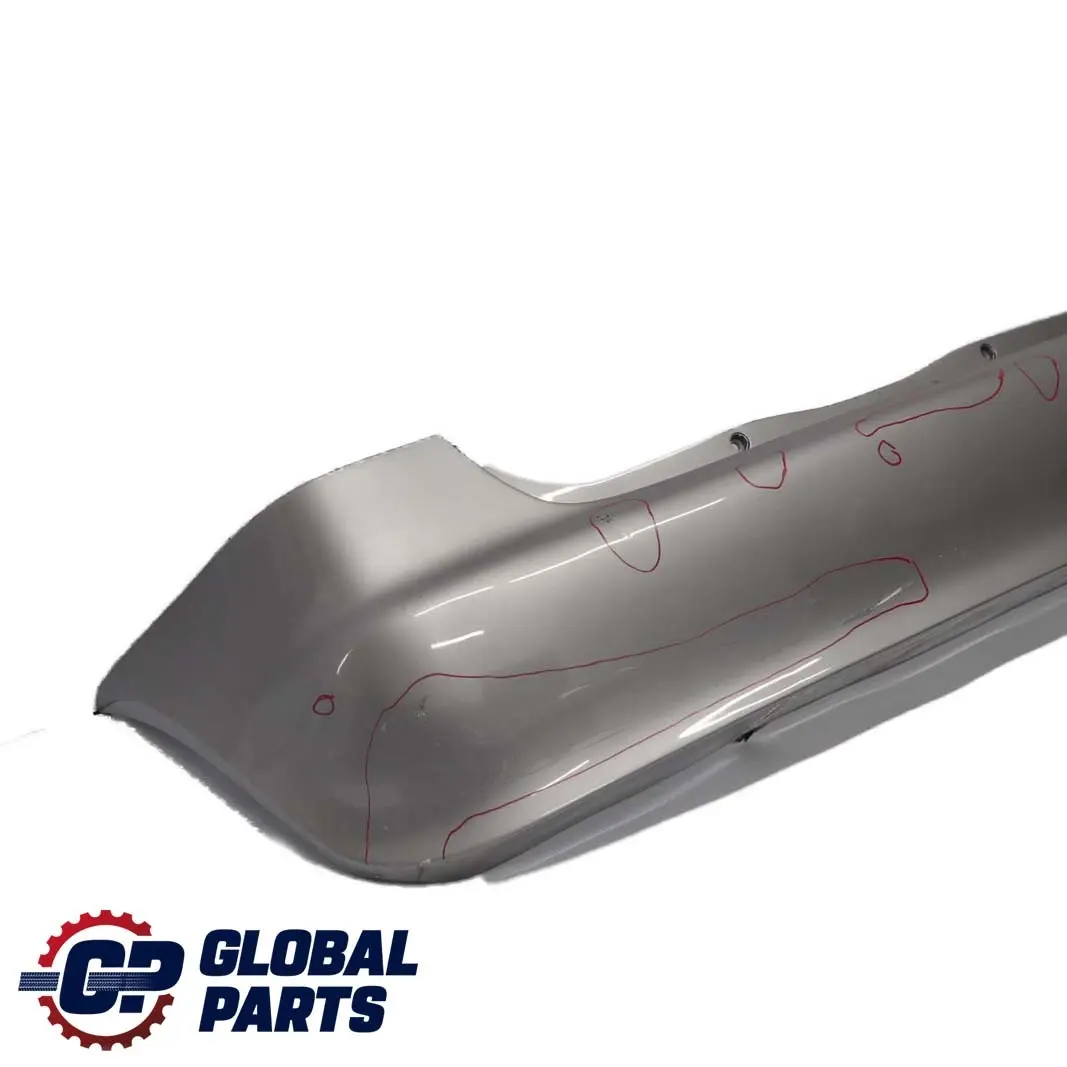  Mercedes-Benz A-Class W168 Rear Bumper Trim Panel Moonlight Silver Metallic 706 - SKU A1688800071 - Part number A1688800071