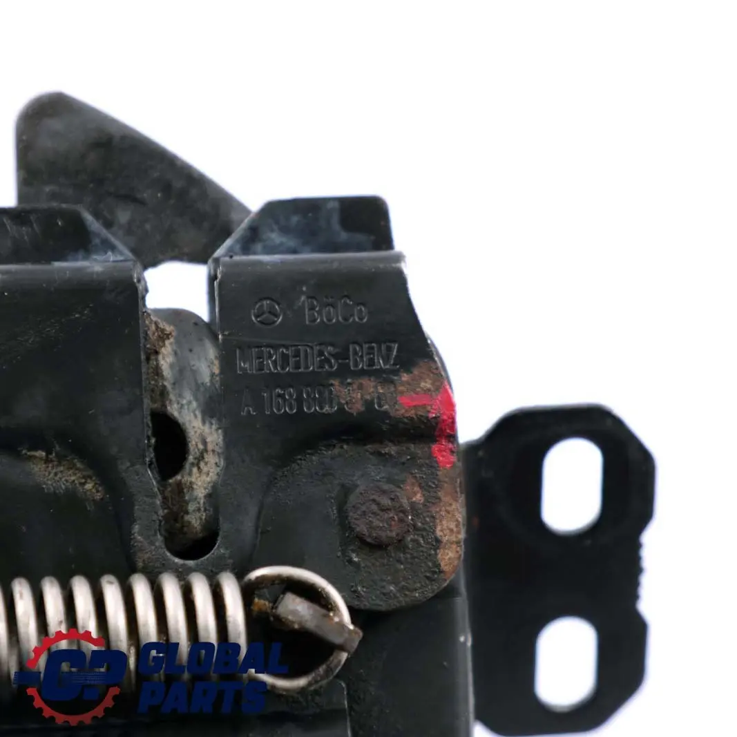 Mercedes-Benz A-Class W168 1 Engine Bonnet Hood Lock Catch to with Part number A1688800160 Mercedes-Benz A-Class W168 1 Engine Bonnet Hood Lock Catch - SKU A1688800160-1 - Part number A1688800160