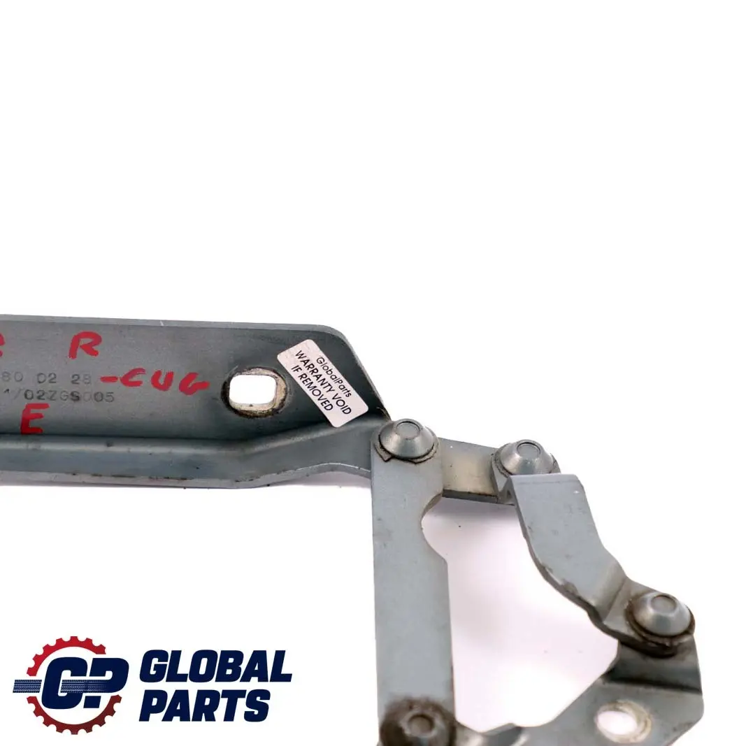 Mercedes-Benz A W168 Hinge Right O/S Hood Bonnet Front Cumulus Grey - 757 to with Part number A1688800228 Mercedes-Benz A W168 Hinge Right O/S Hood Bonnet Front Cumulus Grey - 757 - SKU A1688800228-CUG - Part number A1688800228