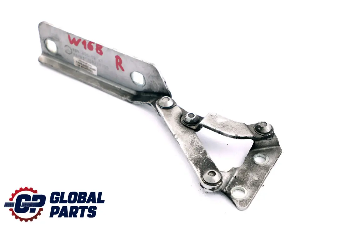 Mercedes A-Class W168 Hinge Right O/S Bonnet Front Polar Silver - SKU A1688800228-PS - Part number A1688800228