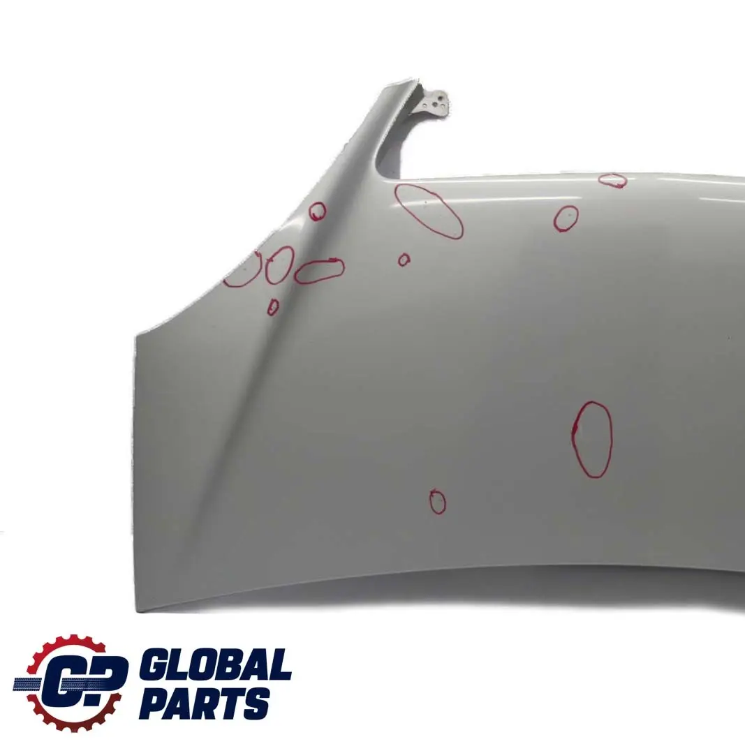  Mercedes-Benz A W168 Hood Bonnet Trim Panel Moonlight Silver Metallic - 706 - SKU A1688800657-MOON - Part number A1688800657