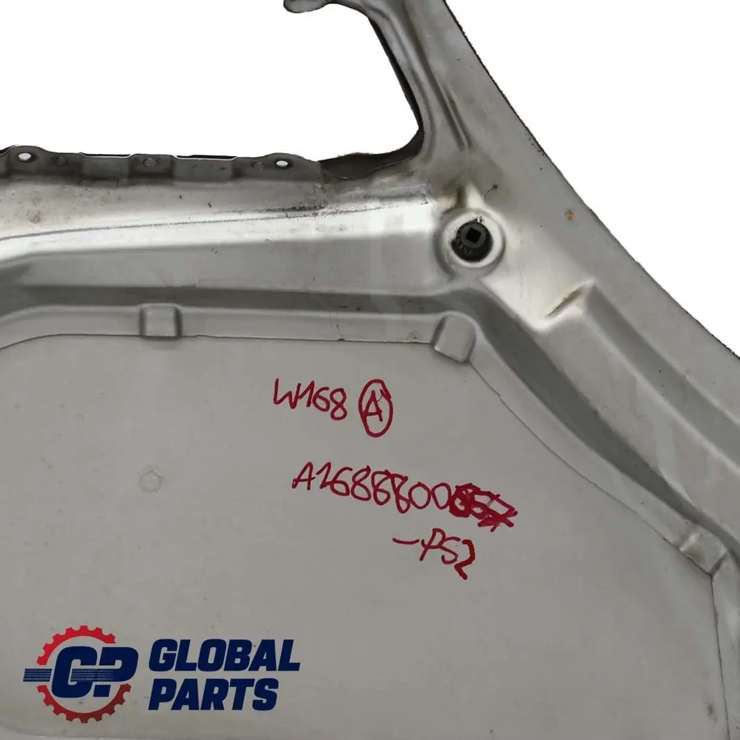Mercedes Benz a Class W168 2 Cofano Lembo Anteriore Polar Argento Metallico 761 - SKU A1688800657-PS2 - Numero di parte A1688800657
